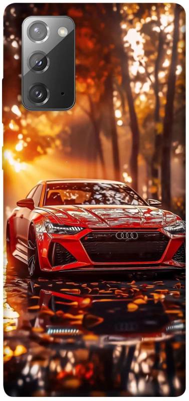 Чехол на Samsung Galaxy Note 20 Audi at sunset фото 1 из 1