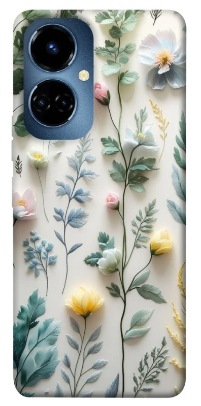 Чохол на TECNO Camon 19 Pro Floral design ver.4 фото 1 з 1