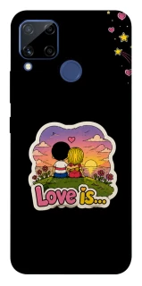 Чехол на Realme C15 Love is ver.5 фото 1 из 1