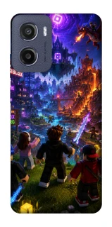 Чохол на Motorola Moto E15 Roblox aesthetics ver.12 фото 1 з 1