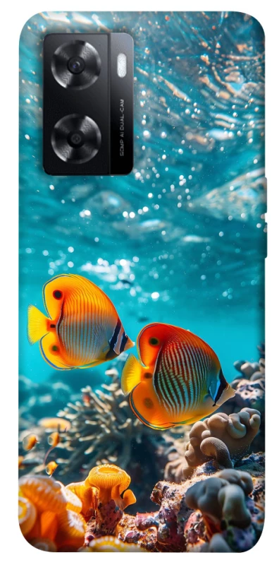Чохол на Oppo A77s Coral fish фото 1 з 1