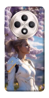 Чехол на Oppo Reno 12 F 4G/5G Cyber space girl ver.1 фото 1 из 1