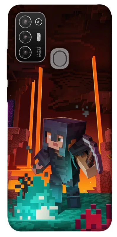 Чохол на ZTE Blade A52 Minecraft game adventure фото 1 з 1