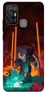 Чехол на ZTE Blade A52 Minecraft game adventure фото 1 из 1
