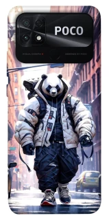 Чохол на Xiaomi Poco C40 Панда кур'єр фото 1 з 1