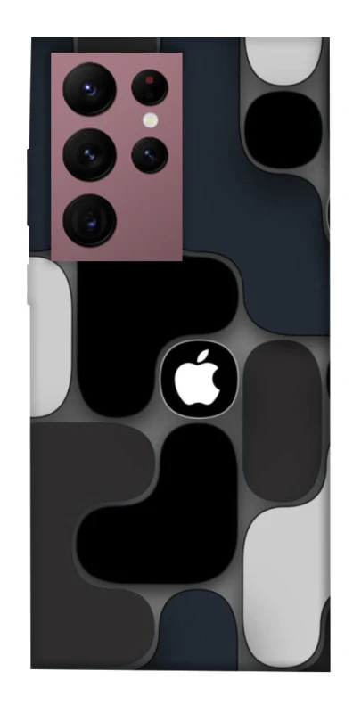 Чохол на Samsung Galaxy S22 Ultra Apple logo ver.8 фото 1 з 1