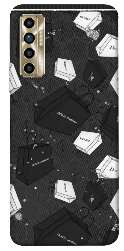 Чехол на TECNO Camon 17P Fashion collage ver.3 фото 1 из 1