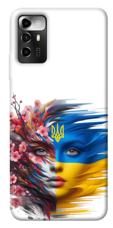 Чохол на ZTE Blade A72 Flowering Ukraine фото 1 з 1