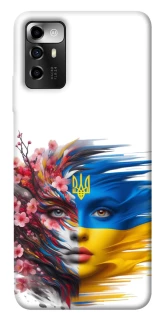 Чохол на ZTE Blade A72 Flowering Ukraine фото 1 з 1