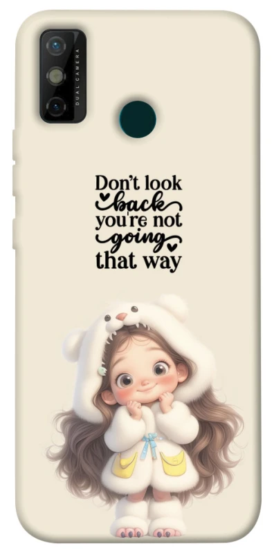 Чохол на TECNO Spark 6 Go Don't look back фото 1 з 1