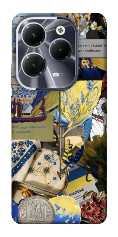Чохол на Infinix Hot 40 Ukraine style ver.7 фото 1 з 1