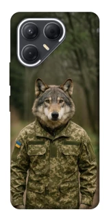 Чехол на TECNO Pova 7 Волк защитник фото 1 из 1