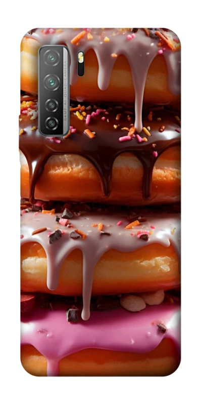 Чехол на Huawei Nova 7 SE Пончики фото 1 из 1