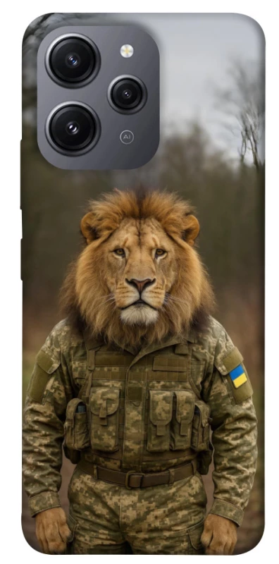 Чехол на Xiaomi Redmi 12 Лев защитник фото 1 из 1