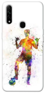 Чохол на Oppo A31 Football Player v3 фото 1 з 1