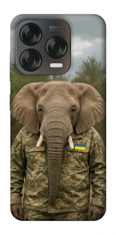Чехол на ZTE Blade V70 Design Слон защитник фото 2 из 2