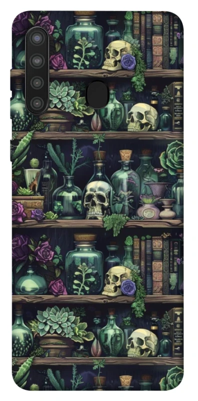 Чохол на Samsung Galaxy A21 Bookshelf ver.1 фото 1 з 1