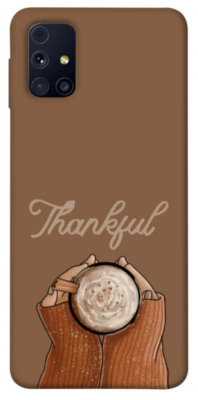 Чохол на Samsung Galaxy M31s Thankful coffee фото 1 з 1