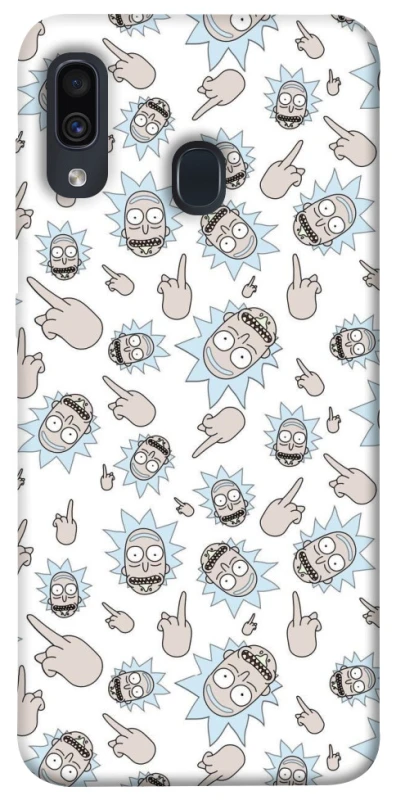 Чохол на Samsung Galaxy A20 / A30 Rick and Morty style фото 1 з 1