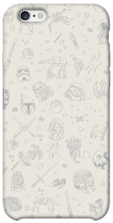 Чохол на Apple iPhone 6/6s (4.7") Star Wars background ver.1 фото 1 з 1