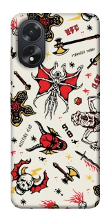 Чехол на Oppo A38 Stranger Things ver.2 фото 1 из 1