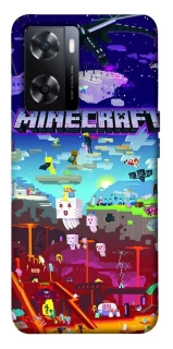 Чохол на OnePlus Nord N20 SE Minecraft world фото 1 з 1