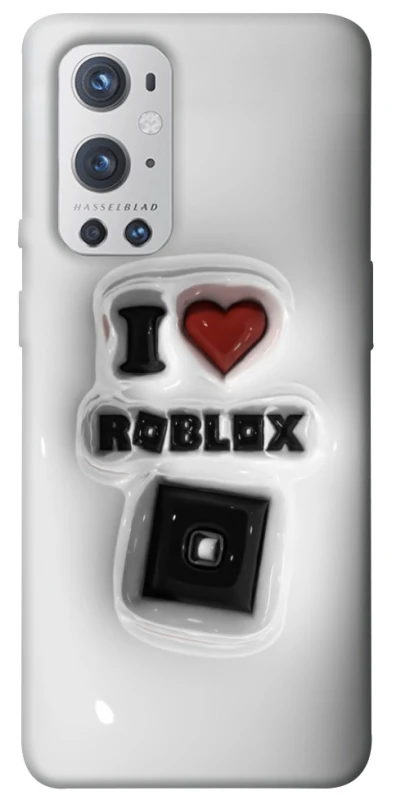 Чохол на OnePlus 9 Pro I love Roblox фото 1 з 1