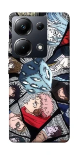 Чехол на Xiaomi Poco M6 Pro 4G jujutsu kaisen v4 фото 1 из 1