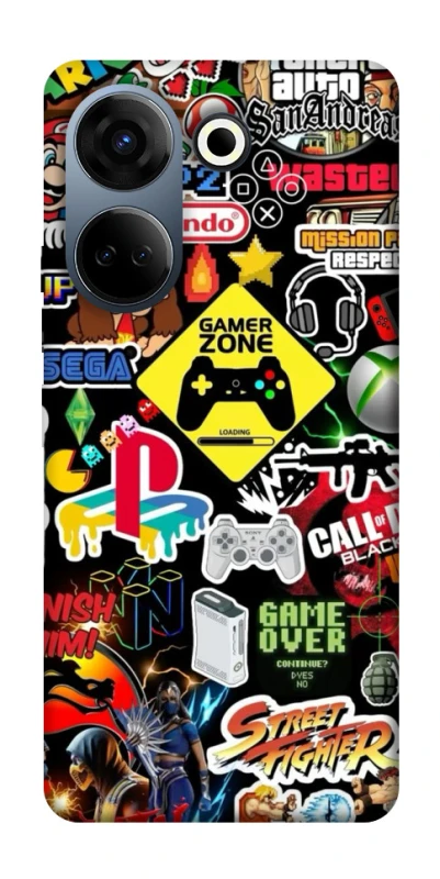 Чохол на TECNO Camon 20 Pro (CK7n) Gamer Zone фото 1 з 1