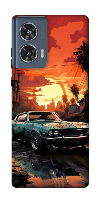 Чохол на Motorola Edge 50 Car at sunset фото 1 з 1