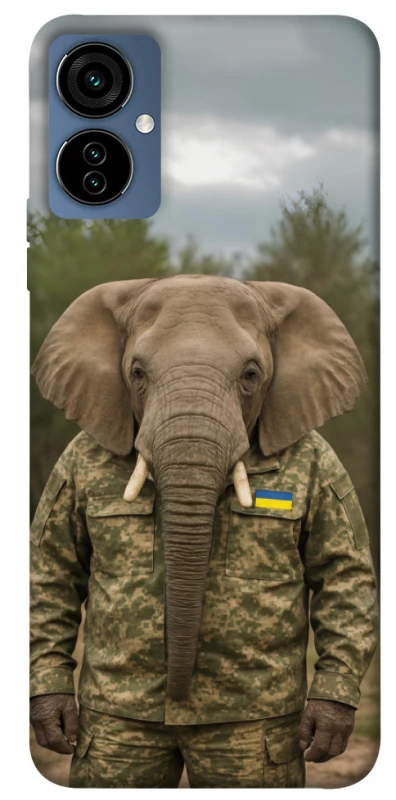 Чохол на TECNO Camon 19 Neo Слон захисник фото 1 з 1