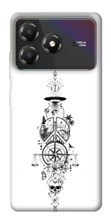 Чехол на ZTE Blade A36 Tattoo ver.7 фото 1 из 1