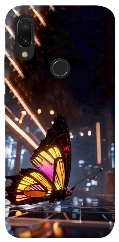 Чохол на Xiaomi Redmi 7 Cyber butterfly фото 1 з 1