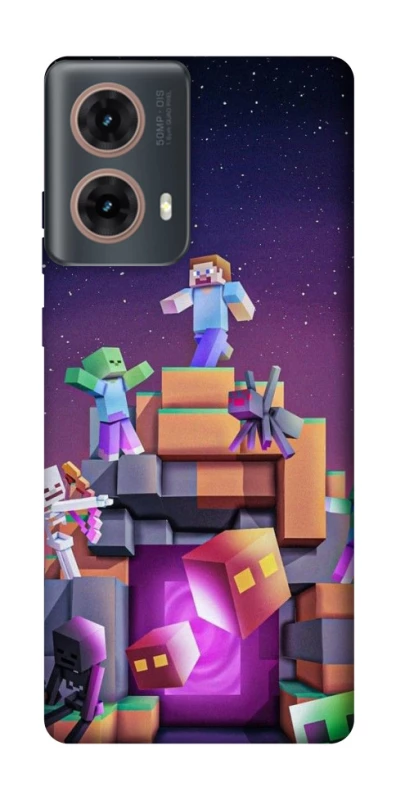 Чохол на Motorola Moto G85 Minecraft aesthetics фото 1 з 1