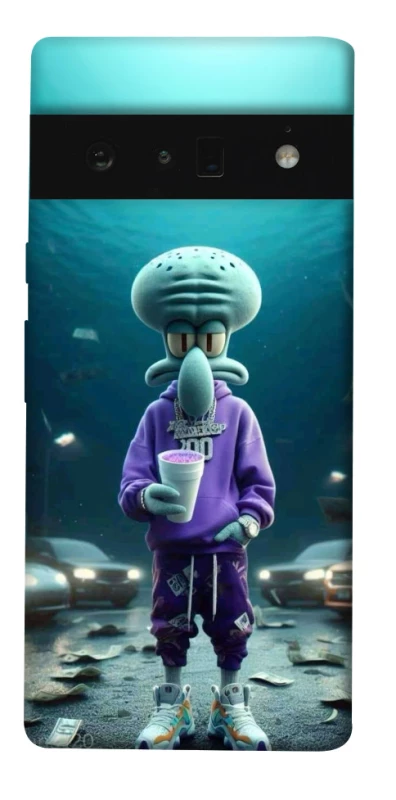 Чохол на Google Pixel 6 Pro Сквідвард фото 1 з 1