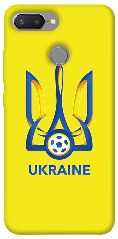 Чехол на Xiaomi Redmi 6 Футбольный Герб фото 1 из 1