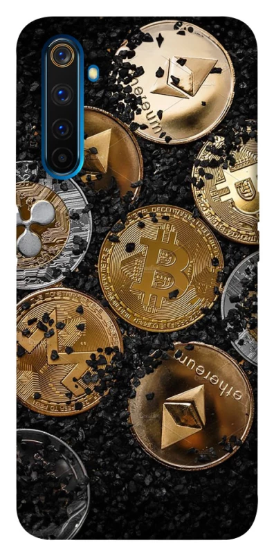 Чохол на Realme 6 Pro Many coins v2 фото 1 з 1