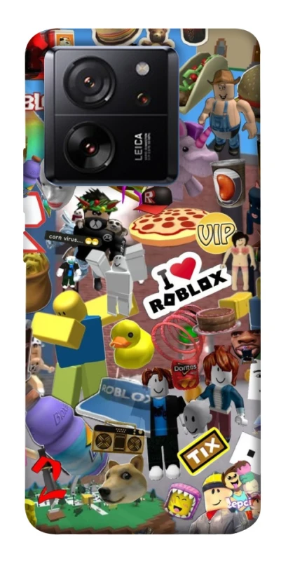 Чохол на Xiaomi 13T Roblox collage ver.5 фото 1 з 1