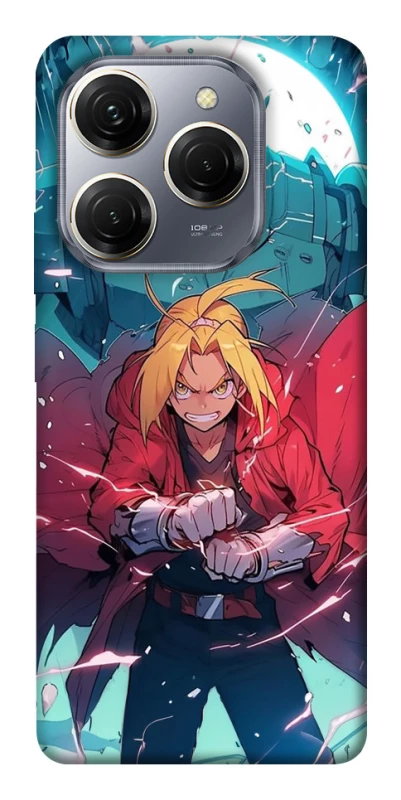 Чехол на TECNO Spark 20 Pro Edward Elric фото 1 из 1