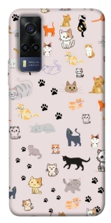 Чохол на Vivo Y53s Cat style ver.1 фото 1 з 1