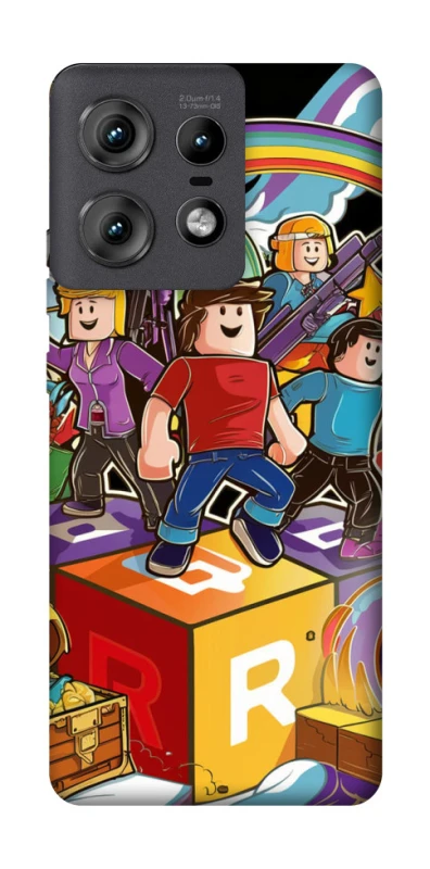 Чохол на Motorola Edge 50 Pro Roblox family фото 1 з 1
