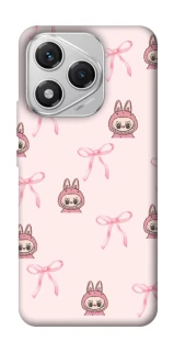 Чохол на Honor 400 Lite Pink bows and Labubus фото 1 з 1