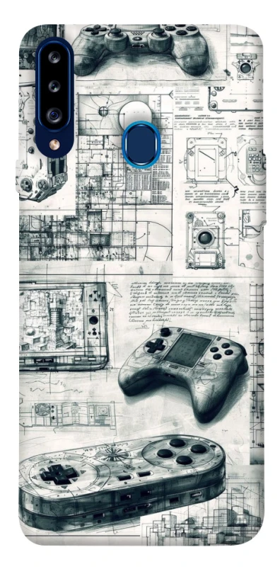 Чохол на Samsung Galaxy A20s Gamer Zone ver.2 фото 1 з 1