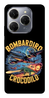 Чохол на TECNO Spark 20 Pro Bombardino Crocodilo v2 фото 1 з 1