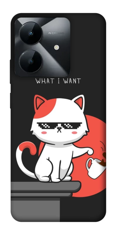 Чехол на Realme Note 60x I do what i wont фото 1 из 1