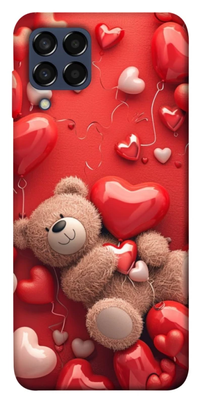 Чохол на Samsung Galaxy M33 5G bear in hearts фото 1 з 1