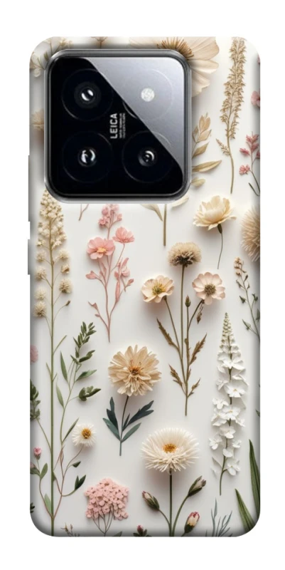 Чохол на Xiaomi 14 Pro Floral design ver.1 фото 1 з 1
