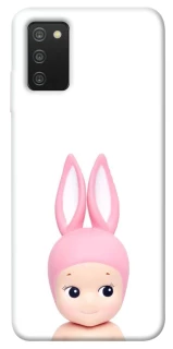 Чехол на Samsung Galaxy A03s Minimal Bunny Peek фото 1 из 1