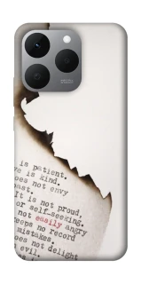 Чохол на Realme 15T Вірші фото 1 з 1