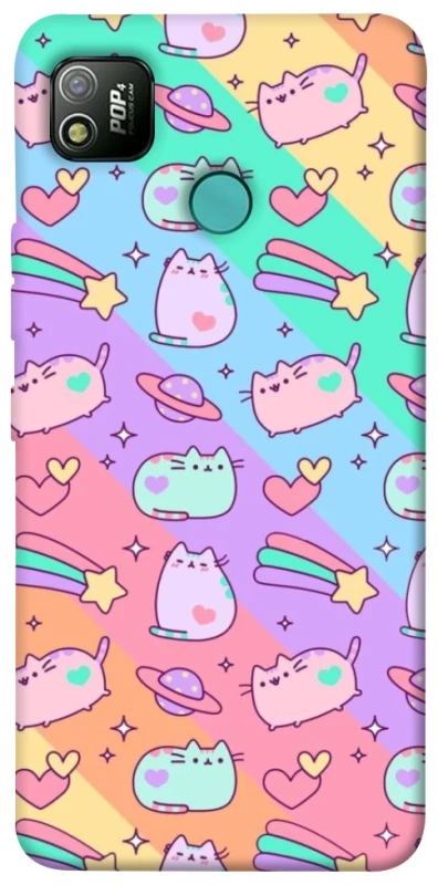 Чехол на TECNO POP 4 Cat Cute фото 1 из 1